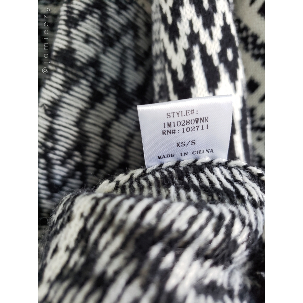 Harlowe & Graham | Fringe Trim Open Front Cardigan - Picture 7 of 9